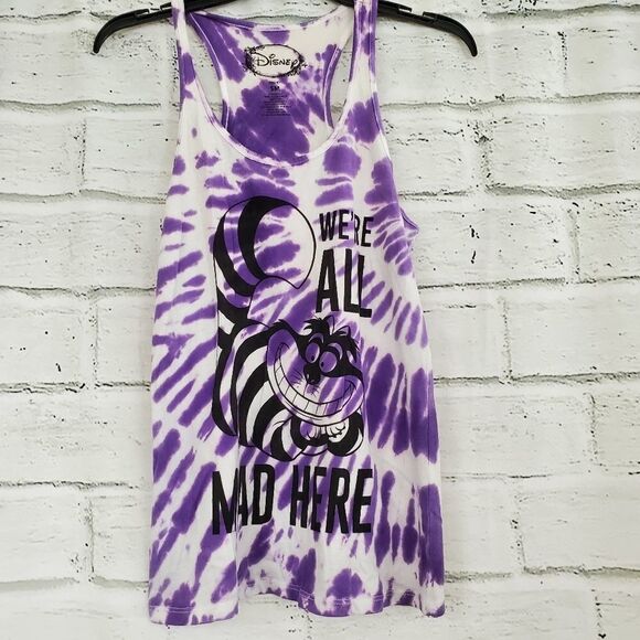 Disney Cheshire Cat tank top tie dye - Picture 1 of 4